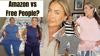 Amazon Fall Haul | Amazon vs Free People | Deals or Flops? | Hotmess Momma Vlogs