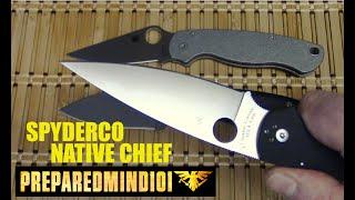 Spyderco Native Chief: Extra-Pokey - Preparedmind101