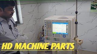 Parts of hemodialysis machine -  A REVIEW / VIDEO 209 / The complete hemodialysis series