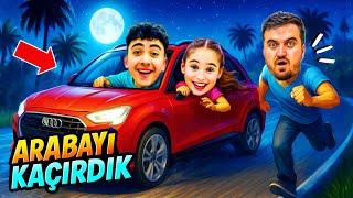 ELİF SİNEM VE ABİSİ GECE ARABAYI KAÇIRDI ‼️ ANNEM BABAM KOVALADI YAKALADI !!