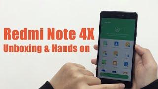 Xiaomi Redmi Note 4X Unboxing & Hands on