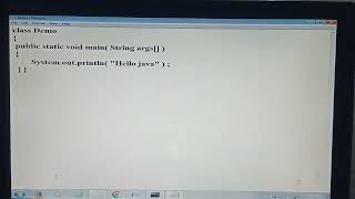 Notepad me java program kaise run kare