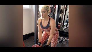 Stefania Ferrario Gym Workout