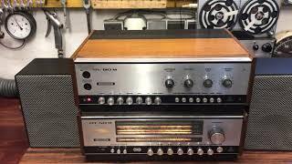 Grundig Verstärker SV80M und Radio RT40M Baujahr 1967 waren defekt