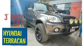 Hyundai Terracan Body Lift + Espaciadores de Rueda + Máscara Personalizada