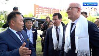 Вице-премьер РФ посетил КалмГУ им. Б. Б. Городовикова