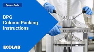 Ecolab Column Packing Step by Step