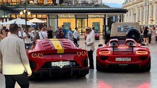 Monaco Arabs Supercars From KUWAIT!! Supercars spotting