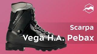 Ботинки Scarpa Vega H.A. Pebax. Обзор