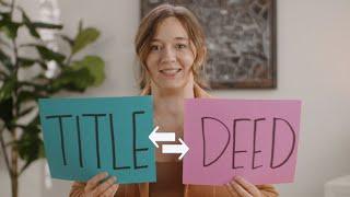 Title vs. Deed: Don't Get These Legal Concepts Confused!