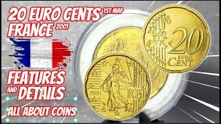 20 Euro Cent 2001 - FRANCE - Features and Details | All about Coins