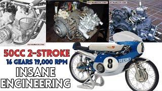 How Suzuki Dominated 50cc Racing with Insane Engineering