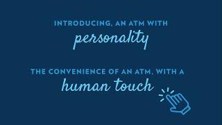 ALLIANCE EXPRESS Introducing an ATM with Personality.