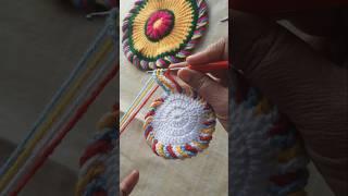 Wow  beautiful 3d crochet pattern tutorial #sakhisaheli115 #parwaticrochet #crochetflower#knitting