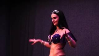 Eva Apsara on Al Rakesa summer belly dance party 2016.