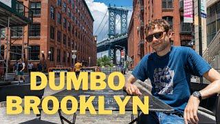 Exploring DUMBO, BROOKLYN. Eating like a Local in a Popular Neighborhood