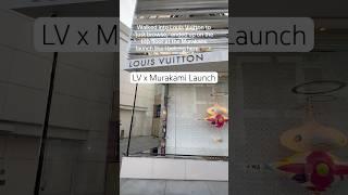 LV X Takashi Murakami Collection Launch at Louis Vuitton, Rodeo Drive