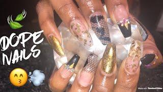 Acrylic Nails Tutorial | Dope Nails