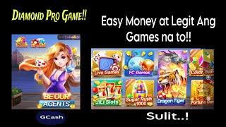 DIAMOND PRO GAME/DIAMOND GAME/Easy money sa Game na to/Legit paying application/Earn money Online...