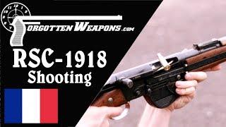 Shooting the RSC-1918 and RSC-1917 French Autoloaders