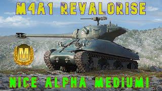 M4A1 Revalorise Nice Alpha Medium ll Wot Console - World of Tanks Console Modern Armour