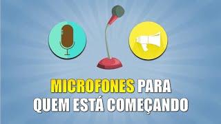 Melhores MICROFONES para quem está começando a Gravar Vídeos