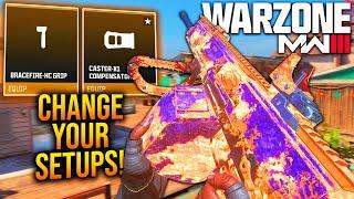 WARZONE: New ATTACHMENT META UPDATE! Change Your LOADOUTS ASAP! (WARZONE New Attachments)