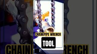 Chain Pipe Wrench Tool – Secure Pipe Grip Without Damage