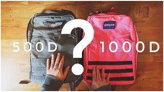 500D Cordura and 1000D Cordura, What's the Diff? A Layman's Perspective Featuring the GORUCK GR1