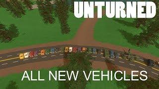 Unturned GERMANY MAP | All NEW VEHICLES Showcase!