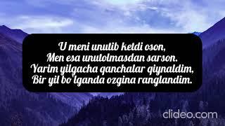 UMMON - YILLAR O'TIB KETIBDI [KARAOKE]