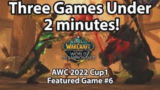 Fastest Series in AWC? | AWC 2022 CUP1, Featured Game #6 | Novus Vs Team Liquid