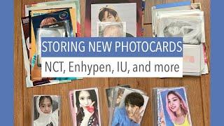  Storing + Organizing Kpop Photocards #3  NCT, IU, Enhypen, and more~