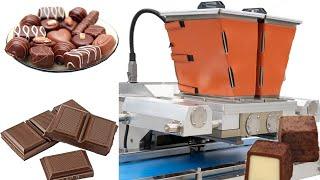 YFDQ100 Full automatic small capacity chocolate bar production line The smallest chocolate line