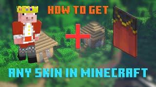 How To Get A Skin In Minecraft + A Migrator Cape Ft. Technoblade's Skin #technoblade