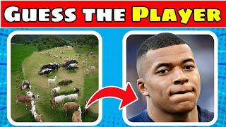 Test Your Eyes  Guess the player ? Hard football Quiz | Find Mbappe , Ronaldo , Messi ?