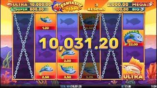 4 Fantastic Fish - Fishing Slot - BIG WIN - over 10,000 X 