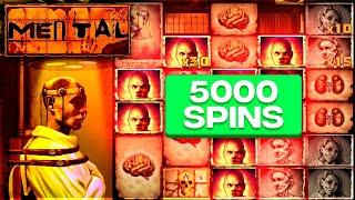 I Did 5000 SPINS On MENTAL SLOT!! (WORTH IT?)