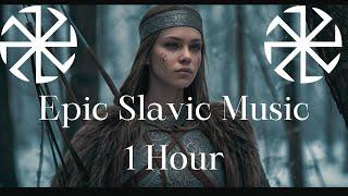 Epic Slavic Battle  Music 1 Hour Mix , Battle Music With epic Bulgarian Choir