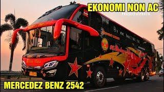 PERTAMA DI INDONESIA! | MANTAP!! BUS KELAS EKONOMI TANPA AC PAKAI CHASIS PREMIUM MERCY 2542