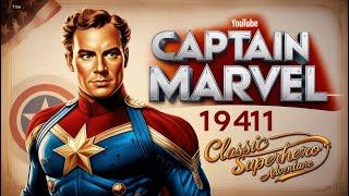 Captain Marvel (1941) | Colorized Classic Superhero Adventure! | Full Vintage Serial