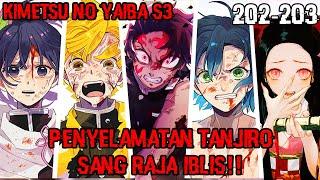 Perjuangan Para Sahabat Menyadarkan Sang Raja Iblis Tanjiro!! (KNY 202 – 203)