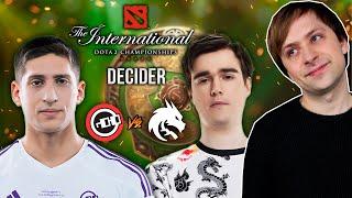 НС смотрит игру nouns vs Team Spirit | Decider | The International 2024