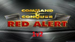 Command and Conquer Red Alert Remastered 1v2 (Fighting two Opponents)