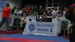 Karyna Nikitina v Sarah Lander WAKO Junior and Cadet World Championships 2016