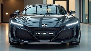 2025 Lexus ES - The Perfect Balance of Power and Efficiency!