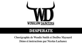 Desperate line dance