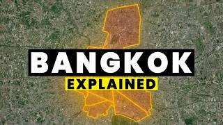 This will save you TIME and MONEY in BANGKOK (Map Explainer)