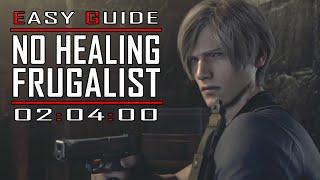 RE4 Remake - No Healing (Frugalist) No Merchant Walkthrough - Easy Guide