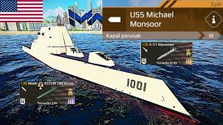 Brother Of Zumwalt This Is USS Michael Monsoor | PERFECT BUILD | Modern Warships